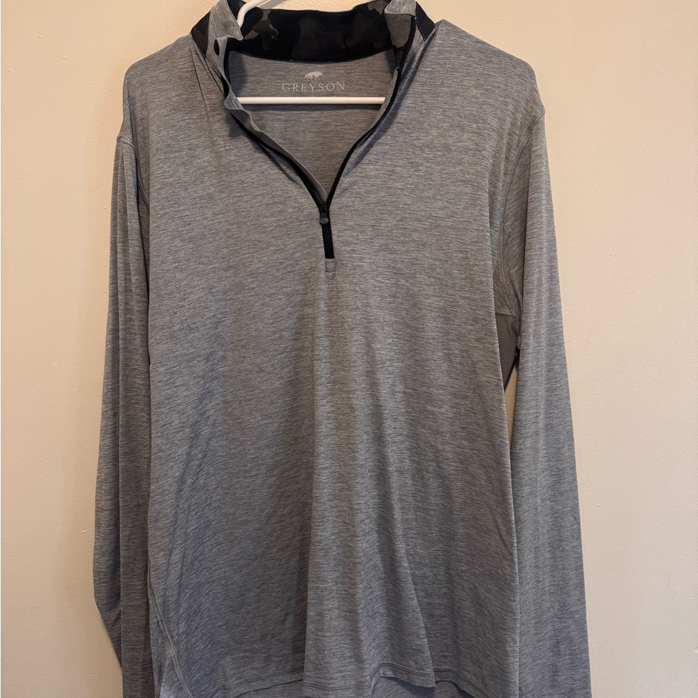 Greyson lightweight quarterzip